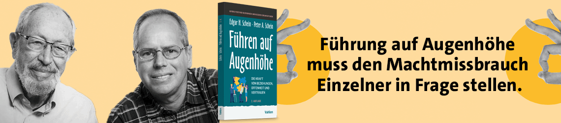 Führung muss den Machtmissbrauch Einzelner in Frage stellen