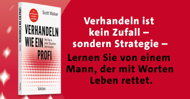 Verhandeln ist kein Zufall, sondern Strategie